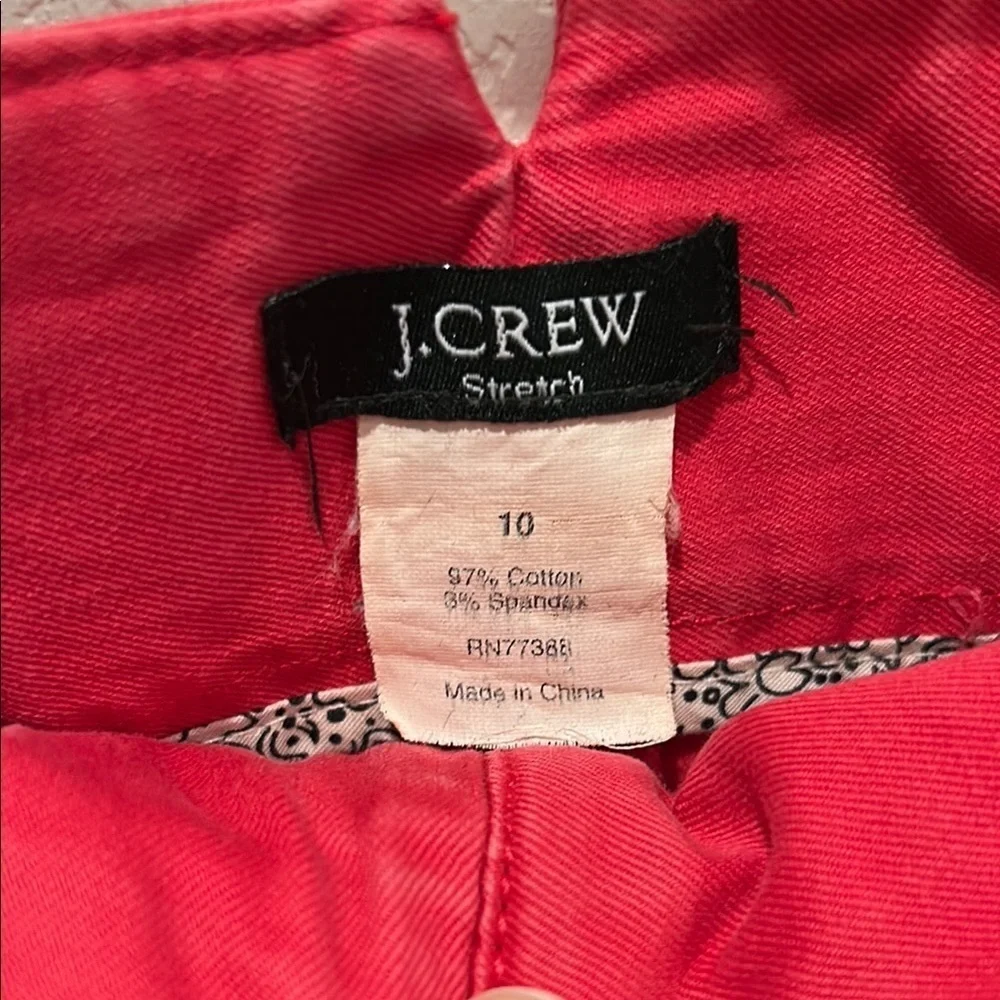 J. Crew Pink Mini Cargo Skirt Casual